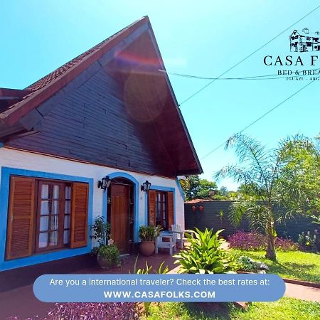 Casa Folks Bed and Breakfast Puerto Iguazú Exterior foto