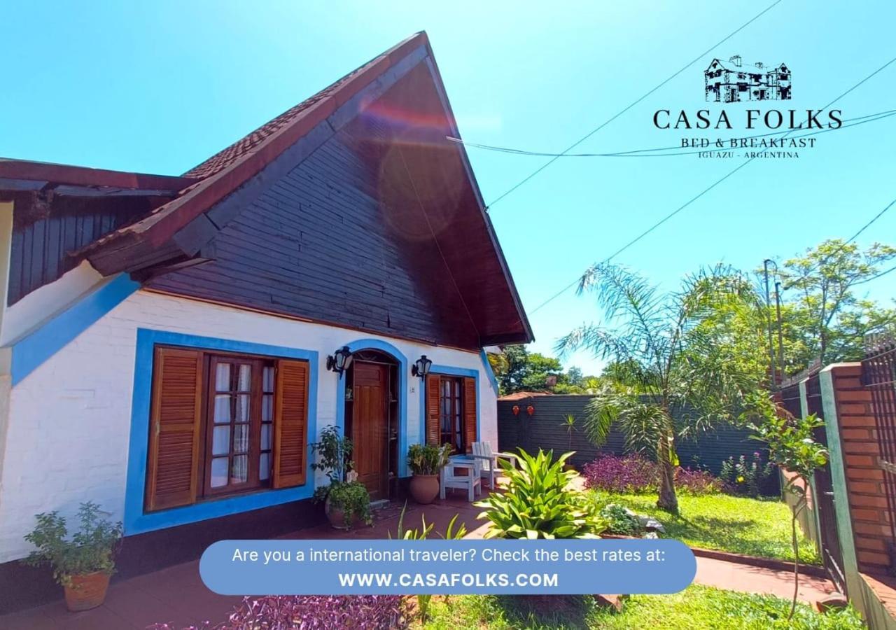 Casa Folks Bed and Breakfast Puerto Iguazú Exterior foto